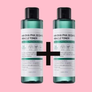 SOMEBYMI Ifactory Aha. Bha. Pha Anti-acne Exfoliation Hydration Brightening 30Days Miracle Toner (5oz,150ml ) - Set of 2 Pieces