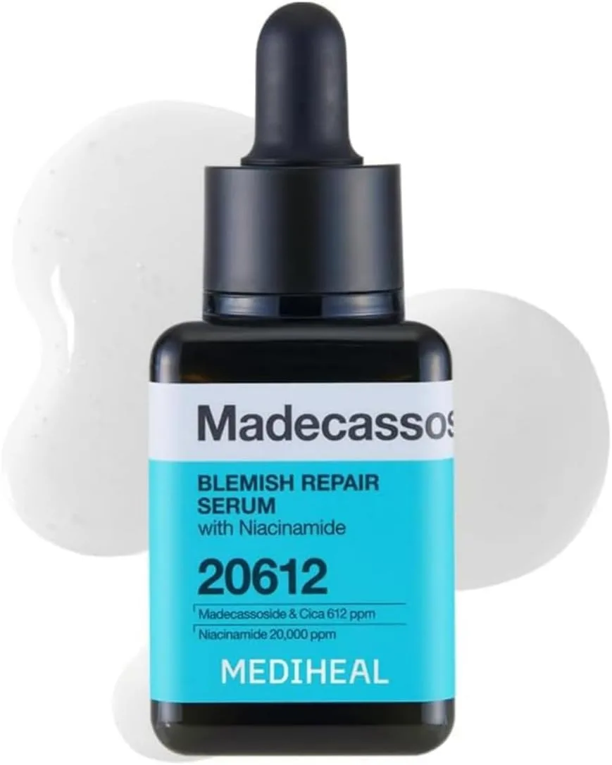 Mediheal Madecassoside Repair Serum, 1.35 Fl.Oz (40 Ml) | Blemish Care, Fades Pigmentation And Freckles & Skin Soothing & Hydration | With Centella Asiatica, Niacinamide