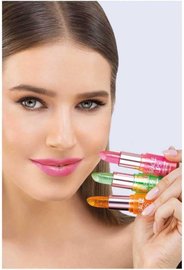 ⁦GOLDEN ROSE MIRACLE LIPS COLOR CHANGE JELLY LIPSTICK NO:103⁩ - الصورة ⁦3⁩