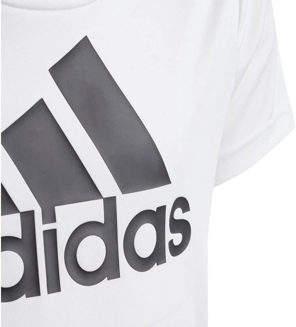 ⁦adidas Girl's Adidas Designed To Move T-Shirt⁩ - الصورة ⁦3⁩