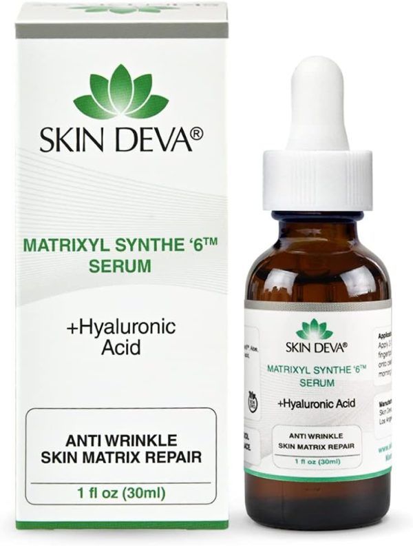 ⁦Skin Deva Matrixyl Synthe '6 Serum with Hyaluronic Acid - - 1 fl oz⁩ - الصورة ⁦2⁩