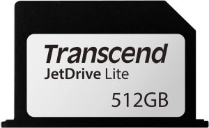Transcend 512GB JetDrive Lite 330 MacBook Pro 14" & 16" 2021 & MacBook Pro Retina Display 13" 12-E15 TS512GJDL330