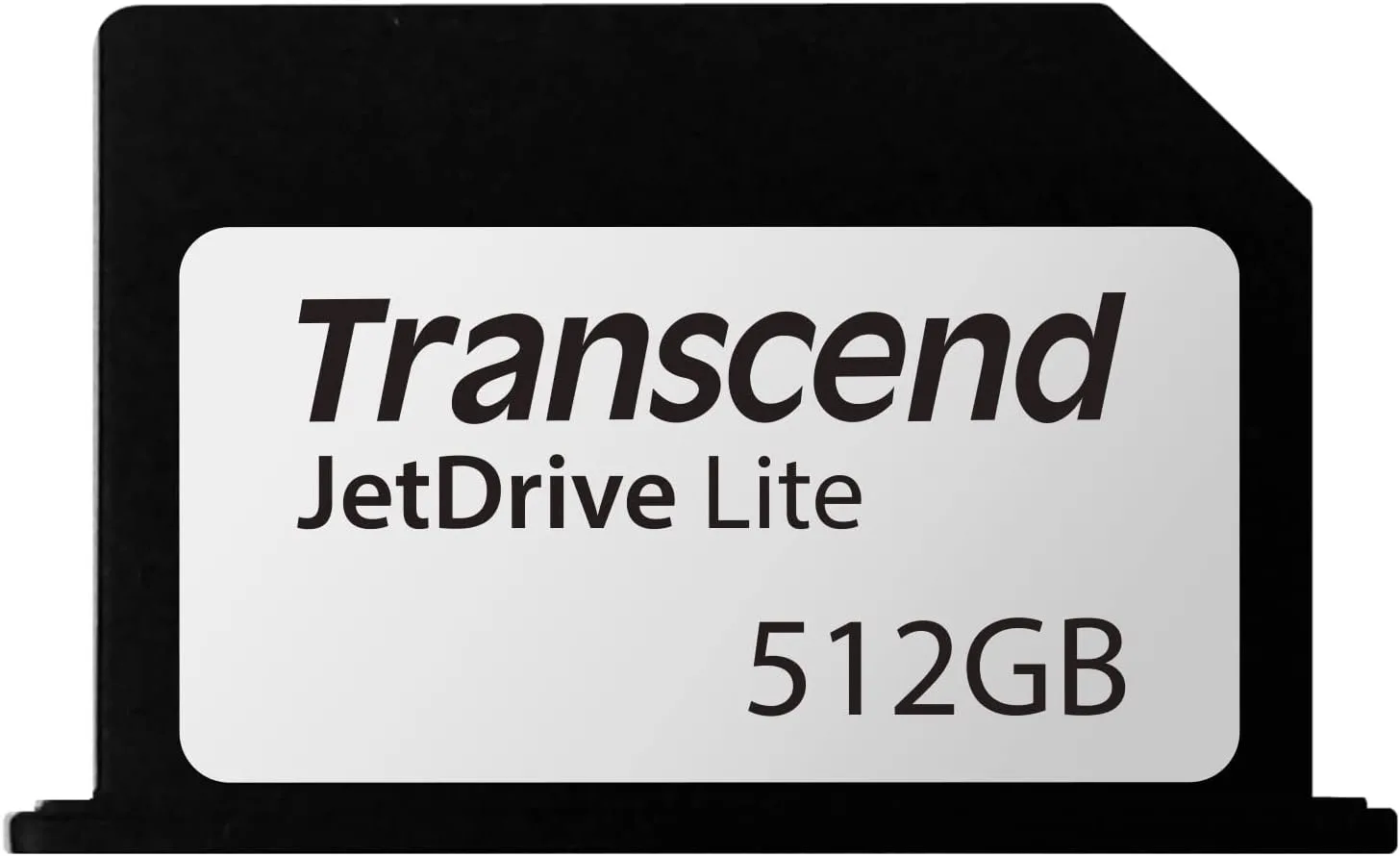 Transcend 512GB JetDrive Lite 330 MacBook Pro 14" & 16" 2021 & MacBook Pro Retina Display 13" 12-E15 TS512GJDL330