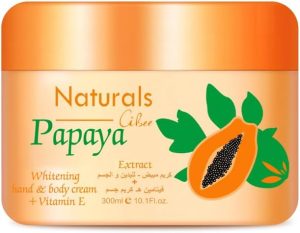 Naturals Whitening Daily Cream for Freckles and Face Removal, Whitening, Moisturizing, Fine Lines, Papaya, Whitening, Night