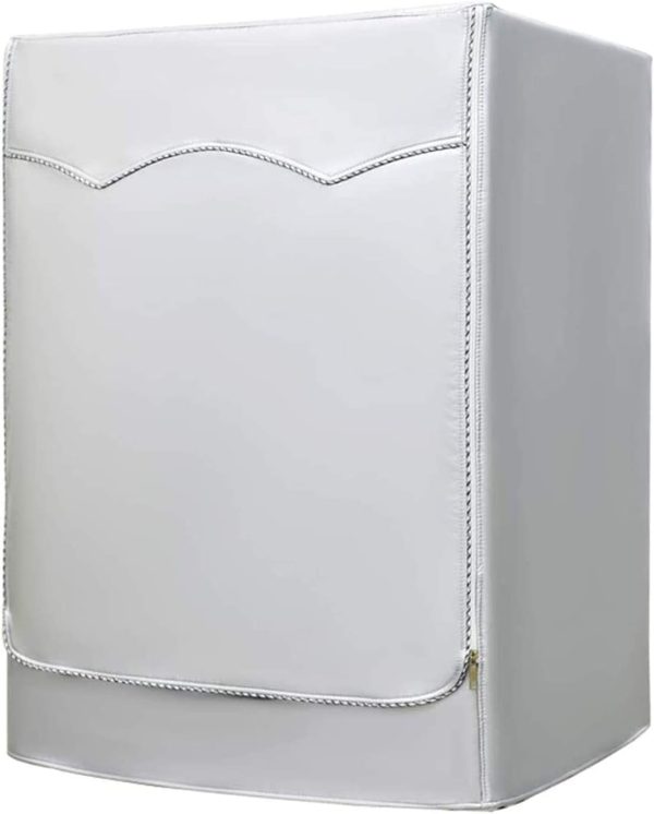ELECDON Washing Machine Cover, Sunscreen Dustproof Cover For Front Load Washer Protection For Home Laundry, Dust proof and Anti-aging Anti-ageing Water Resistant of Washing Machine