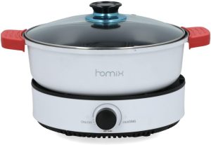 Homix 1400W Electric Multi Function Pan White