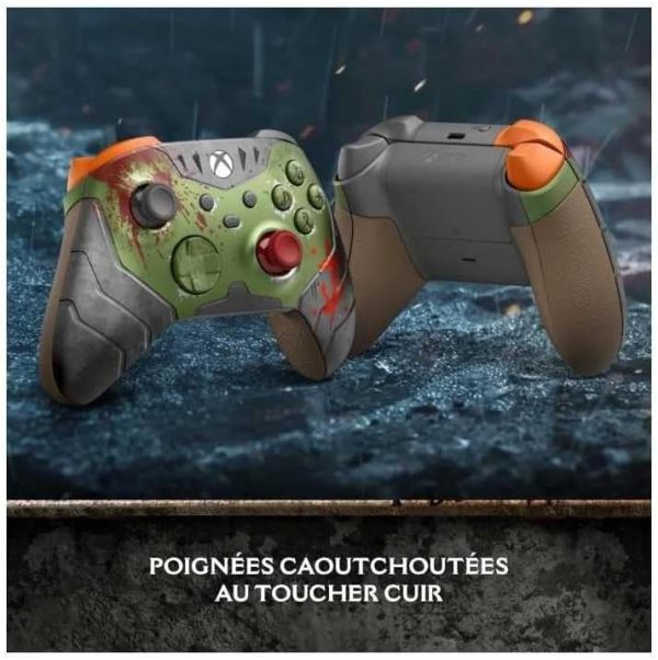 ⁦Xbox Wireless Controller – DOOM: The Dark Ages Limited Edition for Xbox Series X|S, Xbox One, PCs, and Cloud-Enabled Devices⁩ - الصورة ⁦2⁩