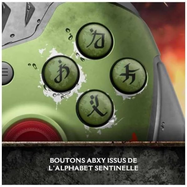 ⁦Xbox Wireless Controller – DOOM: The Dark Ages Limited Edition for Xbox Series X|S, Xbox One, PCs, and Cloud-Enabled Devices⁩ - الصورة ⁦3⁩