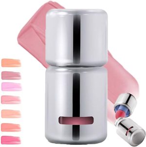 Aztk Liquid Blush, Aztk Blush Lotion, 2025 New Jelly Color Liquid Blushes, Jello Color Liquids Blushes with Sponge Head, Matte Nude Makeup Blusher Cream (04)