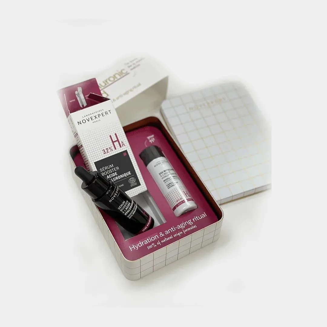 NOVEXPERT BOOSTER SERUM HA 960 + CLEANSER KIT