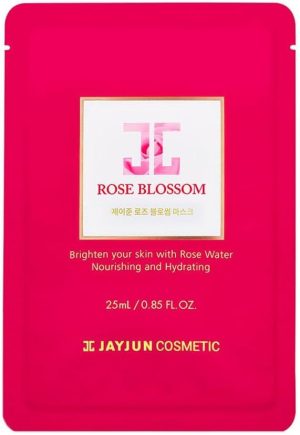 JAYJUN Rose Blossom Facial Mask Sheet 25ml (Pack of 10)
