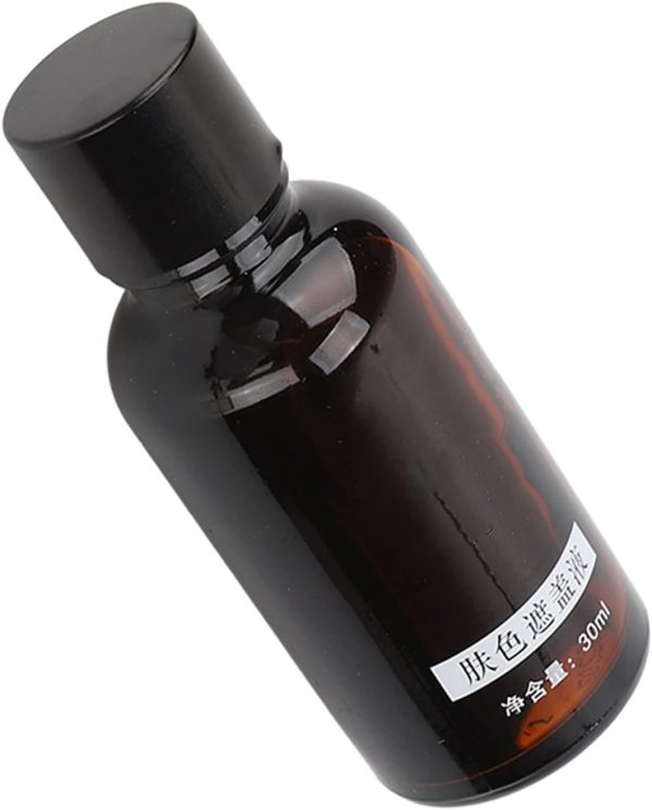⁦Vitiligo Cover Liquid, White Spot Concealer Waterproof Makeup Vitiligo Concealer, Vitiligo Covering Liquid, Waterproof Makeup Vitiligo Concealer Cosmetics for Face Body 30ml⁩ - الصورة ⁦8⁩