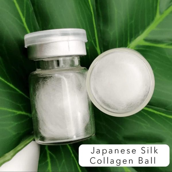 ⁦Japanese Silk Collagen Ball, Japanese Collagen Silk Ball, Japanese Anti Aging Collagen Silk Ball, Japanese Anti-Aging Soluble Collagen Silk Ball, for Face Skin Care (6 Bottles)⁩ - الصورة ⁦5⁩