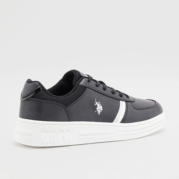 ⁦U.S. POLO ASSN Women 3W Drew 3Pr Low Top Sneakers⁩ - الصورة ⁦3⁩