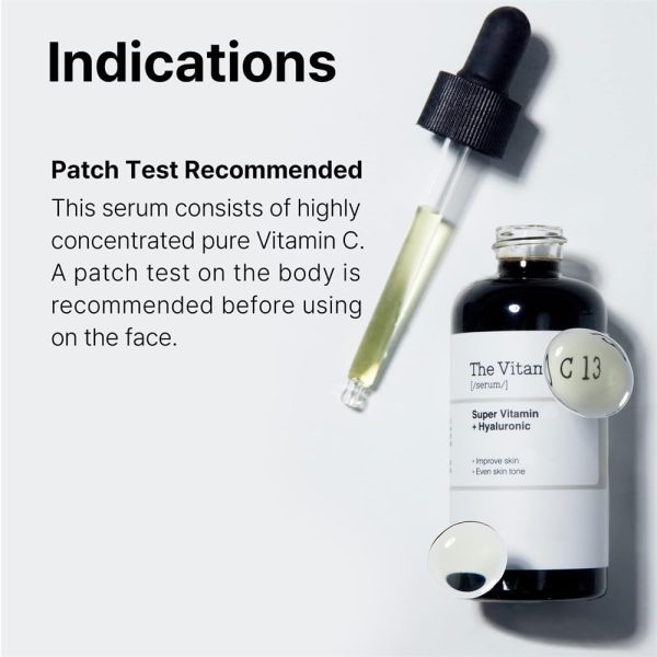 ⁦Azonee Pure Vitamin C 13% Serum with Vitamin E & Hyaluronic Acid, Brightening & Hydrating Facial Serum for Dull Skin & Fine Lines 20ml, Korean Skincare⁩ - الصورة ⁦3⁩