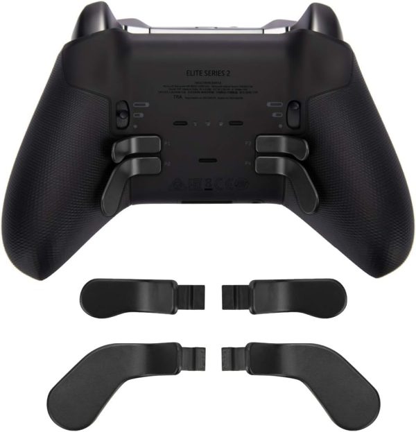 ⁦XICEN 13 in 1 Metal Thumbsticks for Xbox One Elite Series 2, Elite Series 2 Controller Accessory Parts, Gaming Accessory Replacement, Metal Mod 6 Swap Joysticks, 4 Paddles, 2 D-Pads, 1 Tool Black⁩ - الصورة ⁦5⁩