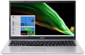 Acer 15.6" Aspire 3 Laptop with Windows 11 in S Mode - Intel Core i3-8GB RAM - 256GB SSD Storage - Silver (A315-58-350L)