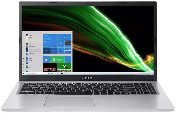 Acer 15.6" Aspire 3 Laptop with Windows 11 in S Mode - Intel Core i3-8GB RAM - 256GB SSD Storage - Silver (A315-58-350L)