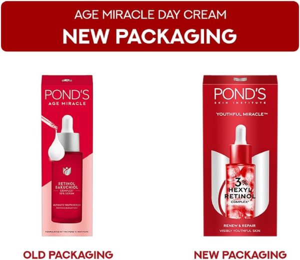 ⁦POND'S Youthful Miracle Hexyl Retinol Complex, Renew & Repair Serum 28ml⁩ - الصورة ⁦4⁩