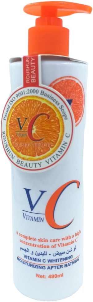 Roushun Vitamin C Whitening Body Lotion 480 ml