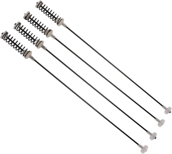 ⁦BROLEO Washing Machine Suspension Rods, Alloy and Plastic 4 PCS Easy To Use Stable Support Washer Suspension Rods for Home⁩ - الصورة ⁦8⁩