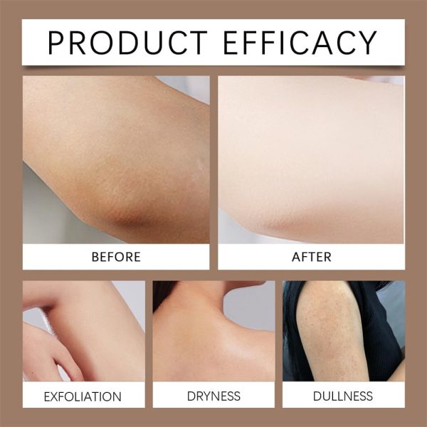 ⁦Azonee Natural Coffee Body Scru, Exfoliating & Moisturizing cream, Great for Butt, Legs, Arms & Hands, Nourishing Scrubber for Soft, Radiant Skin, Ideal for Women & Men, 50g⁩ - الصورة ⁦5⁩