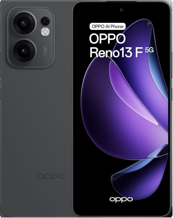 ⁦OPPO Reno13 F Dual-SIM 256GB ROM + 8GB RAM (GSM Only | No CDMA) Factory Unlocked 5G Smartphone (Graphite Grey) - International Version⁩ - الصورة ⁦11⁩