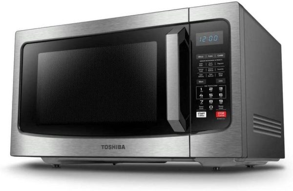 ⁦Toshiba 42 Liter Microwave with Grill and Digital Control| Model No ML-EG42PBB(BS) with 2 Years Warranty⁩ - الصورة ⁦4⁩