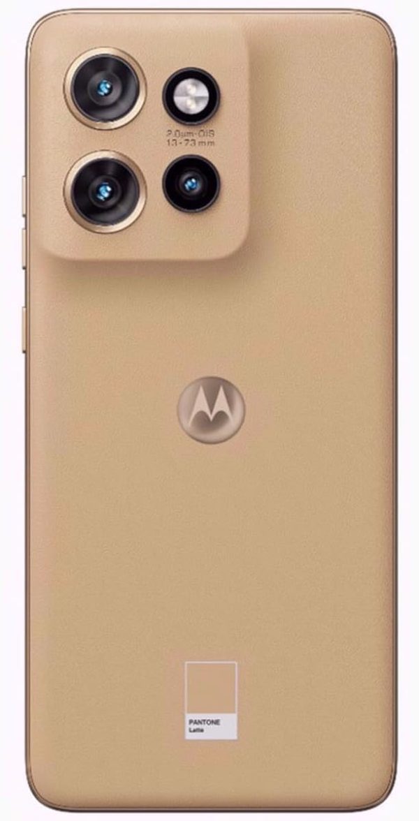 ⁦Motorola Edge 50 Neo Dual-SIM 256GB ROM + 8GB RAM (GSM Only | No CDMA) Factory Unlocked 5G Smartphone (Pantone Lattè) - International Version⁩ - الصورة ⁦3⁩
