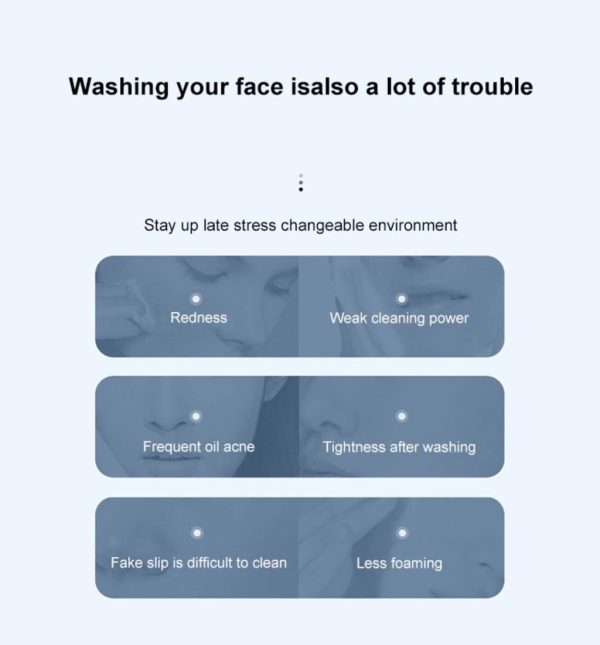 ⁦BEAUTY AMBITION Medical Grade Whitening Facial Cleanser, Body Foaming Facial Cleanser, Skin Deep Cleansing Refreshing Oil Control⁩ - الصورة ⁦5⁩