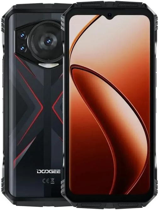 DOO.GEE S118 Rugged Smartphone 20GB(8GB+12GB Extended) 512GB 6.58" FHD+ Screen 50MP Camera Android 14 Cellphone