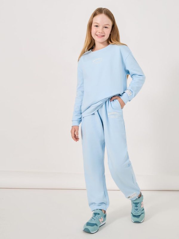 ⁦Styli Girls Printed Drawstring Waist Joggers⁩ - الصورة ⁦3⁩