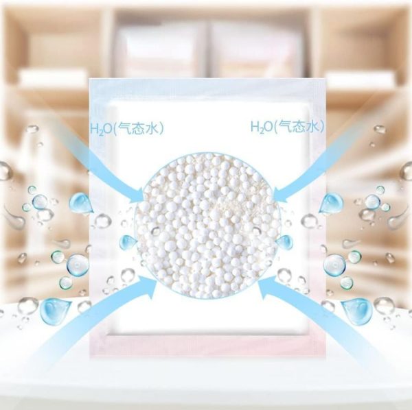 ⁦Generic 6bag Drying Agent Hygroscopic Anti-Mold Desiccant Bags Drawer Wardrobe Moisture Absorbers Bag Closet Cabinet Wardrobe Dehumidifier⁩ - الصورة ⁦5⁩