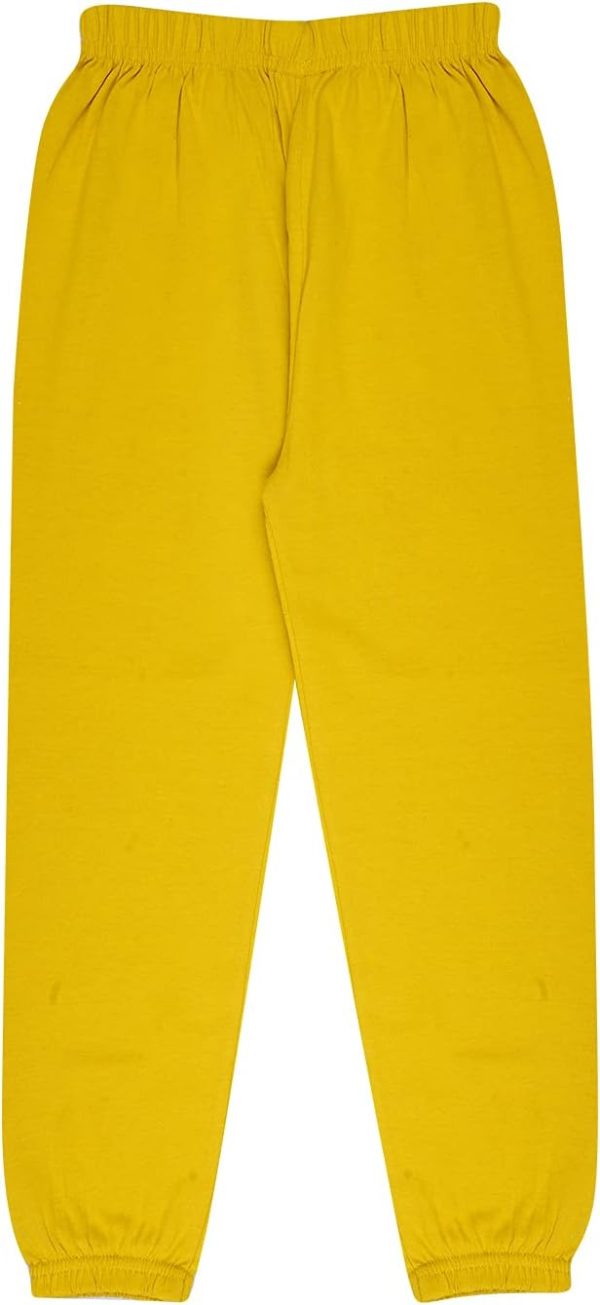 ⁦KYDA KIDS® 100% Girls Cotton Printed Track Pants (Pack of 3)⁩ - الصورة ⁦4⁩