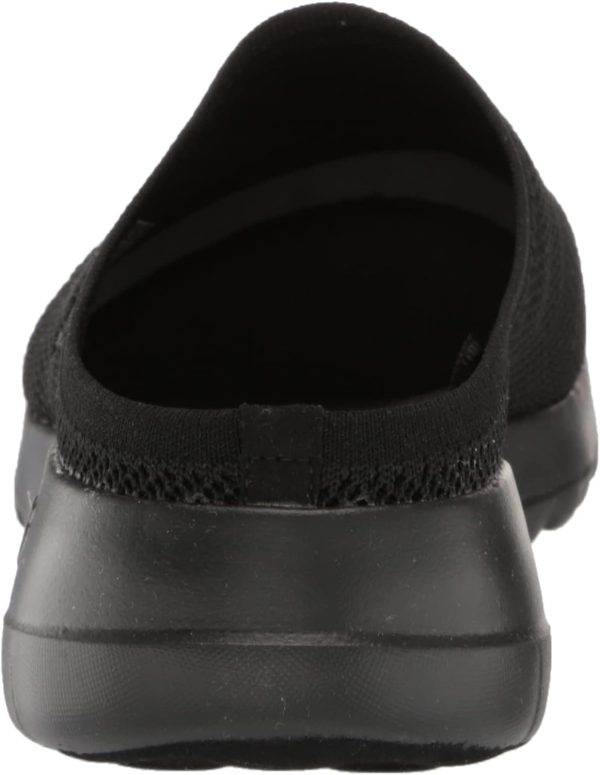 ⁦Skechers Performance Womens Go Walk Joy Quiet Sunset Mule Black/Black, 40 EU⁩ - الصورة ⁦3⁩