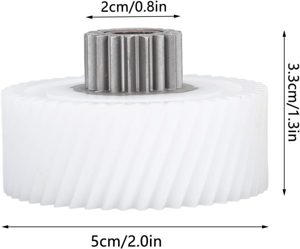 ⁦LJCM Meat Grinder Gear, Operation Grinder Pinion Accessories Fit Stable for Maintenance⁩ - الصورة ⁦9⁩