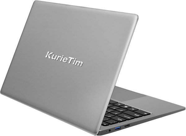 ⁦KurieTim 14.1 Inch Laptop, 8GB DDR4 RAM, 256GB M.2 SATA SSD, Laptops Computer with Quad-Core Celeron CPU J4125 (Up to 2.7GHz), 14.1" FHD IPS LCD Screen, WiFi, Webcam, USB-A x2, Mini HDMI, Silver⁩ - الصورة ⁦8⁩