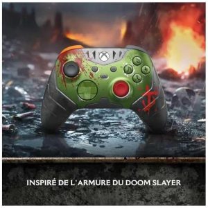 Xbox Wireless Controller – DOOM: The Dark Ages Limited Edition for Xbox Series X|S, Xbox One, PCs, and Cloud-Enabled Devices