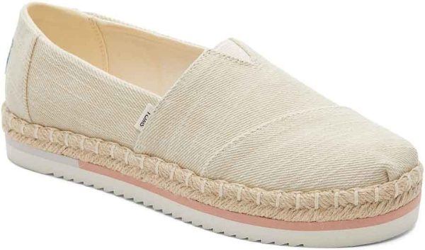 ⁦TOMS NATURAL HEAVY TWILL WM ALPPRO womens FOOTWEAR⁩ - الصورة ⁦2⁩