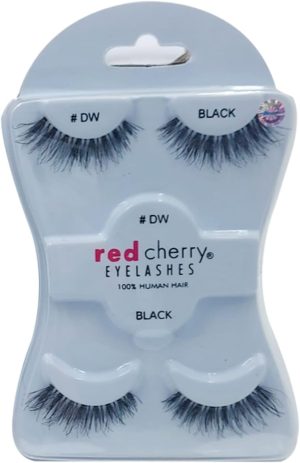 Red Cherry False Eyelashes 2-Pair, No. DW