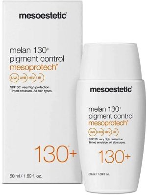 Mesoestetic Mesoprotech Melan 130 SPF & Pigment Control Face Cream for Sun Tan
