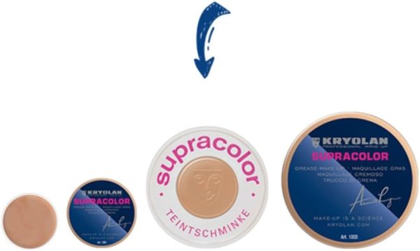 ⁦Kryolan Supracolor 1 Oz Cream Makeup Art No 1002 Color Nb2⁩ - الصورة ⁦3⁩