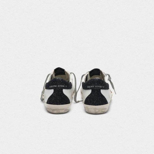 ⁦Golden Goose حذاء رياضي رياضي رياضي للبنات أو النساء أحذية رياضية رياضية جلدية كلاسيكية أحذية مشي كاجوال جلدية كلاسيكية⁩ - الصورة ⁦4⁩