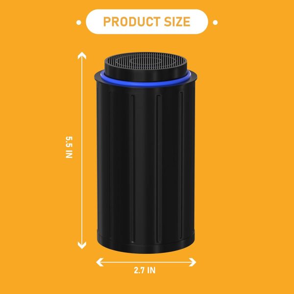 ⁦Allisfresh FC-50 Replacement Filters Compatible with Vitamix FoodCycler FC-50 and and FC-30 models, with Activated carbon filters, Pack of 4⁩ - الصورة ⁦6⁩