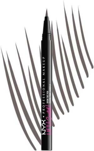 NYX Professional Makeup Lift & ! Brow Tint Pen, Grey-Black 09, 14 gm