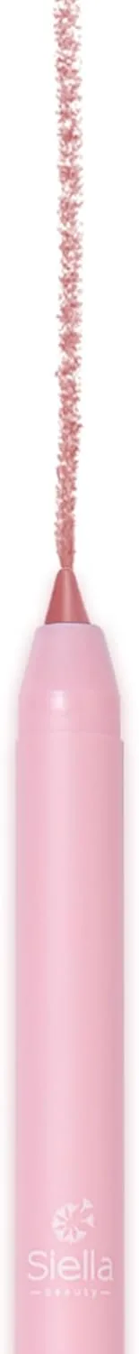 Siella Beauty The Lip Liner Cashmere Rose For 16H Long Lasting and Transfer Proof