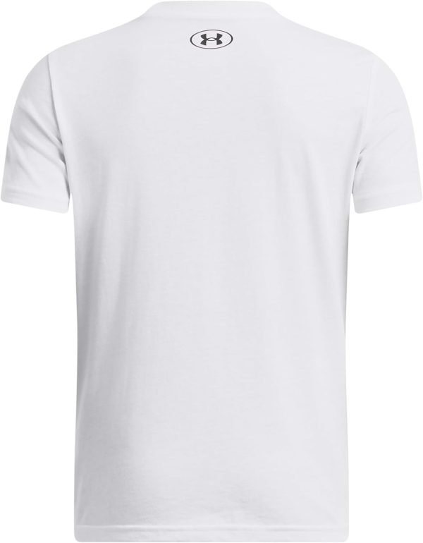 ⁦Under Armour Boy's Ua B Sportstyle Lc Ss T-Shirt⁩ - الصورة ⁦2⁩