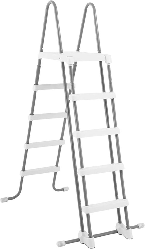 ⁦Intex Power Steel Rectangular Frame Pool Set+ Filter Pump+Ladder+Dispenser, Size ‎366 x 732 x 132 cm⁩ - الصورة ⁦4⁩