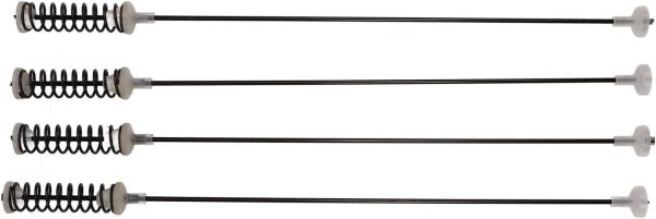 ⁦BROLEO Washing Machine Suspension Rods, Alloy and Plastic 4 PCS Easy To Use Stable Support Washer Suspension Rods for Home⁩ - الصورة ⁦6⁩
