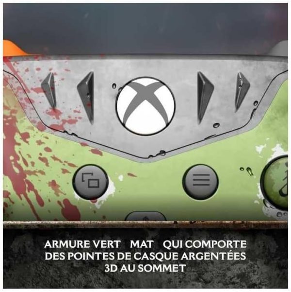 ⁦Xbox Wireless Controller – DOOM: The Dark Ages Limited Edition for Xbox Series X|S, Xbox One, PCs, and Cloud-Enabled Devices⁩ - الصورة ⁦4⁩